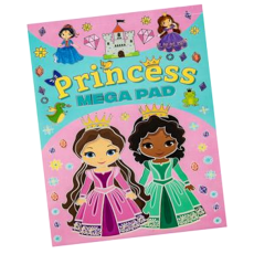 Princess Mega Colouring Pad / Colouring Book